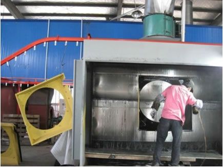 鏈條式噴漆線-噴漆水簾柜