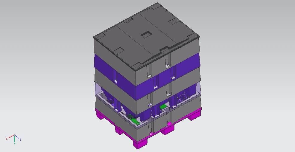周轉箱 吸塑托盤