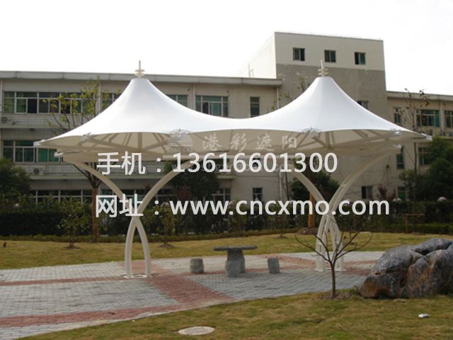 膜結構景觀棚020