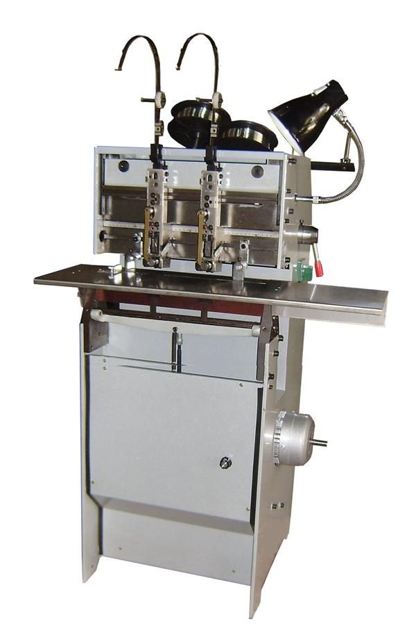 202雙頭鐵絲裝訂機 雙線圈裝訂標(biāo)配6mm厚 選配10mm厚度