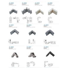 滑輪角碼 門窗五金 門窗配件