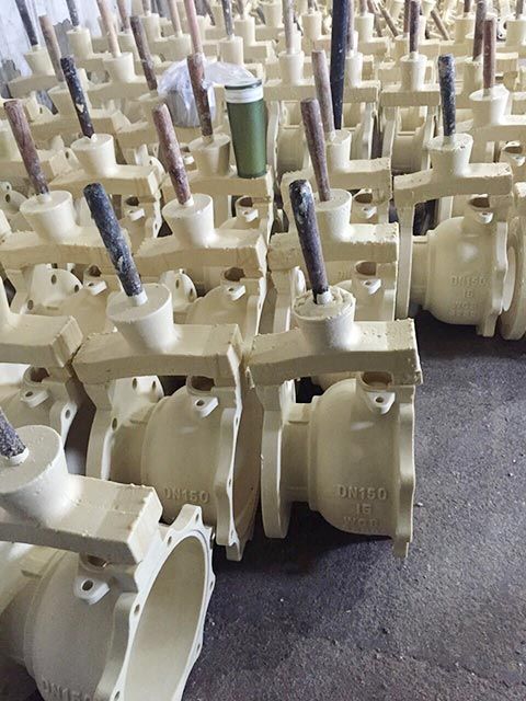 鑄造流水線02 閥門鑄件