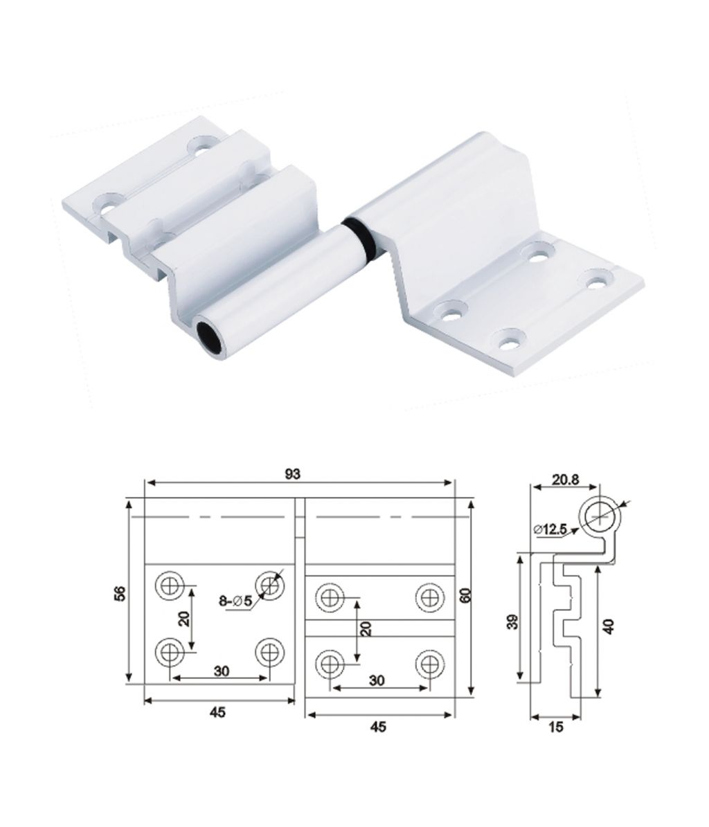45合頁(yè)B 門(mén)窗五金 門(mén)窗配件