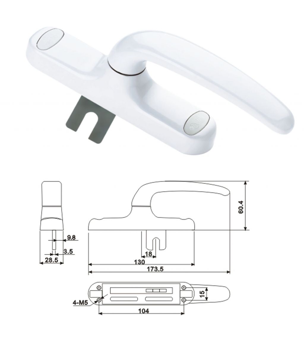 廣式大把執(zhí)手 門窗五金 門窗配件