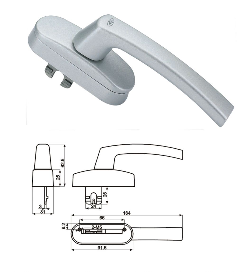 內(nèi)外開執(zhí)手 門窗五金 門窗配件