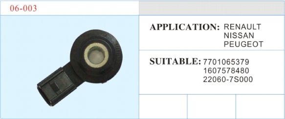 06-003 爆震傳感器 汽車部件