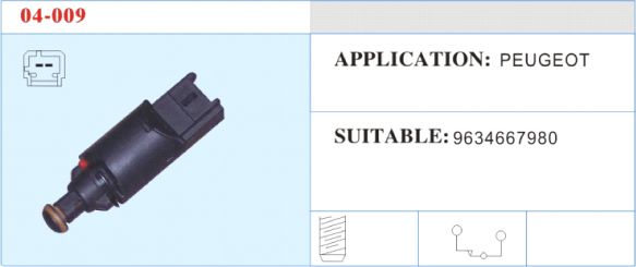 04-009 停車倒車開關 汽車部件