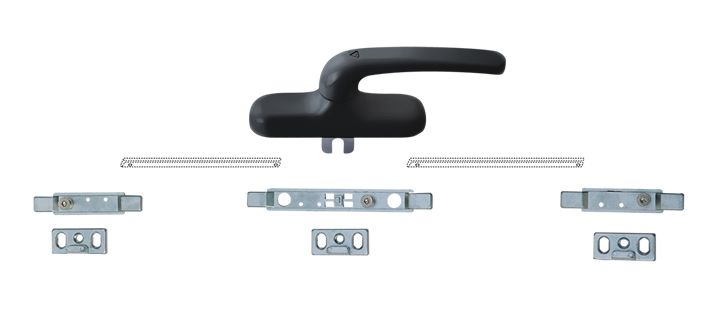 幕墻三點(diǎn)鎖 門窗板配件