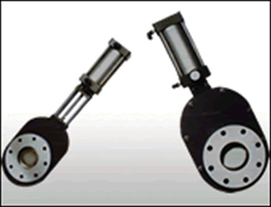 金屬雙閘閥(氣力輸灰專用給料閥出料閥)