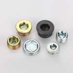 喉塞螺絲 油塞 藍(lán)白新 彩新 三價(jià)鋅 達(dá)克羅