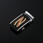 亞克力 合金扣頭商務(wù)休閑自動扣扣頭腰帶配件