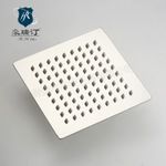 304不銹鋼6寸方小頂噴頭 熱銷淋浴套裝、花灑套裝配件