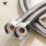 60cm304不銹鋼銅頭防爆防腐蝕軟管 衛浴配件