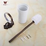 全銅新款衛浴五金掛件肥皂碟陶瓷單杯衛生間配件