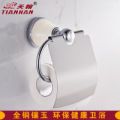 全銅歐式鍍鉻色鑲天然玉石紙巾架 衛生間卷紙器衛浴用品