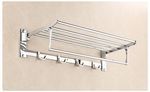 浴室折疊活動毛巾架 新品歐式304不銹鋼衛浴掛件