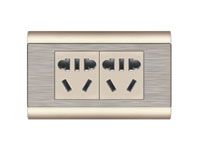 118-C1-007 二位小五孔插座