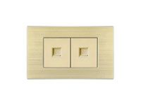 118-A4-015 二位電話插座