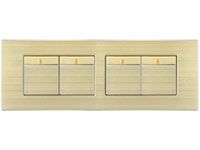 118-A4-027 四位單/雙控開關