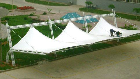 膜結(jié)構(gòu)車棚71