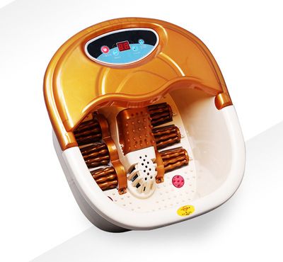 新款16A足浴盆 數(shù)碼調(diào)溫 6個(gè)電動(dòng)滾輪足浴盆 按摩足浴盆