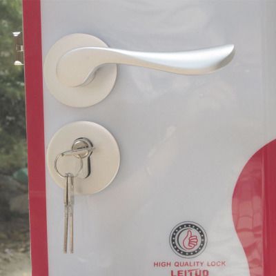 分體執(zhí)手鎖太空鋁室內(nèi)門鎖五金鎖具505-35