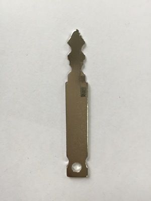 電動車點火開關鑰匙，普通沖齒