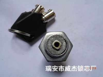 鋅合金轉舌梅花鎖 合金梅花鎖M18x16