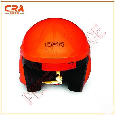 美國Snell SAH2010認(rèn)證玻璃鋼亮光橙色摩托車賽車專業(yè)頭盔