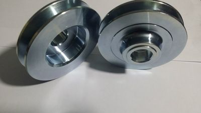 拉達系列3282.3771汽車發(fā)電機皮帶輪 A型槽 電鍍藍白鋅