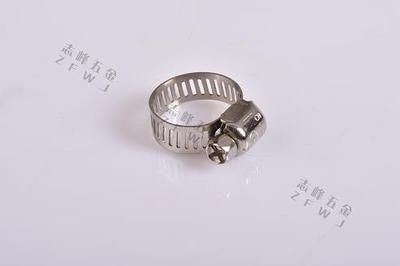 304不銹鋼美式喉箍手動(dòng)閥管卡夾接頭碳鋼10-16-25 1/2’’-12PVC