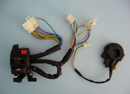 摩托車把座開關12泰本田TBT100手把開關組合開關綜合開關