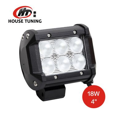 4英寸 18W 汽車LED工作燈 LED長(zhǎng)條燈 車頂燈 越野燈 檢修燈 CREE