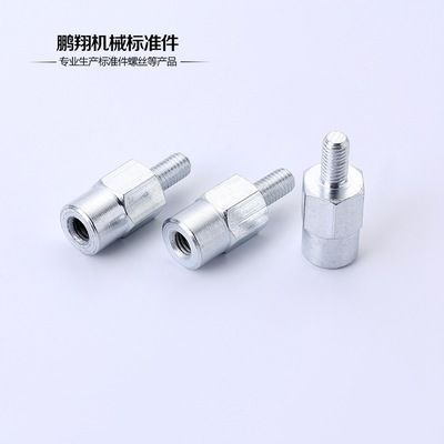 B型大扁頭螺釘 不銹鋼圓柱外六角 17對(duì)邊螺釘汽摩配件