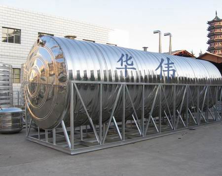 不銹鋼臥式水塔水箱