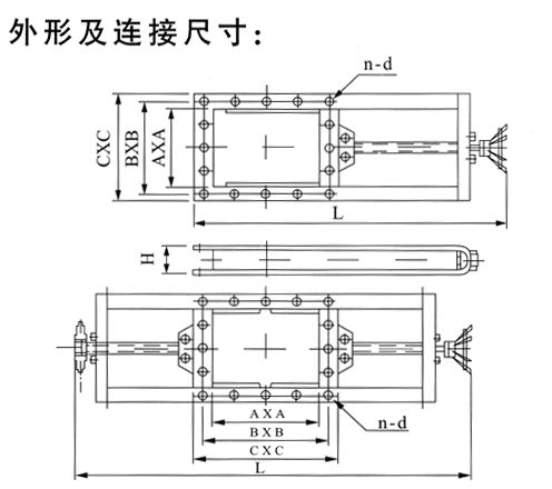 手動雙向平板閘閥