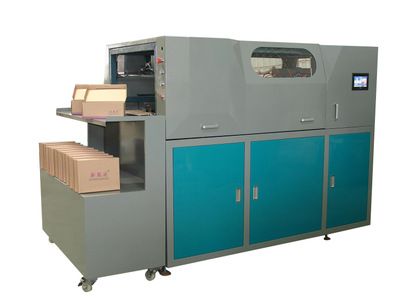 全自動連體蓋鞋盒糊盒機 全自動連體紙盒盒糊盒機