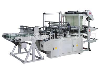 雙層塑料制袋機(jī),雙層背心袋平口袋制袋機(jī),熱封