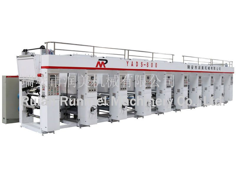 YADS-800型電腦自動套色凹版印刷機