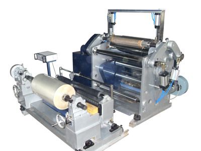 電腦控制卷筒特殊拉伸膜表面卷取分條機