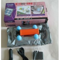 充氣按摩靠墊頸椎震動(dòng)按摩器腰頸部多功能按摩家車(chē)用按摩枕