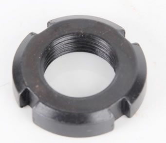 國標圓螺母 開槽鎖緊螺母 止退螺母 四槽螺母 M10