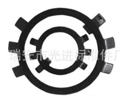 止退墊圈 六爪墊圈 擋圈 墊片 圓螺母用止動墊圈