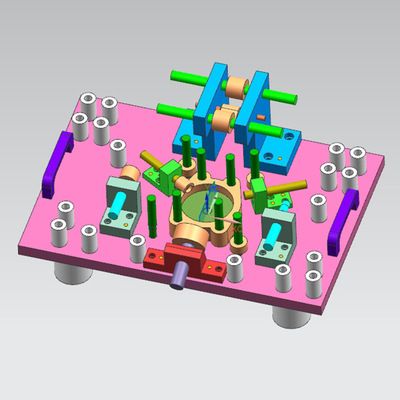 汽車轉向節(jié)夾具 整體式汽車轉向節(jié)夾具
