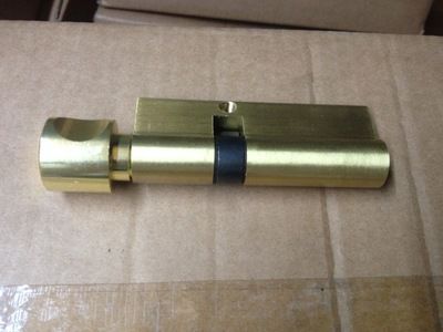 室內(nèi)插芯門銅鎖/ 執(zhí)手鎖芯 鋁旋鈕 80MM單開 30T+50 鎖頭