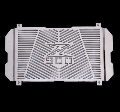 川崎摩托車Z650水箱防護網Z900改裝不銹鋼水箱網罩散熱網水箱護罩