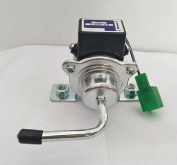 12V挖掘機皮卡柴油泵汽油泵全銅電子泵外置燃油泵輸油泵