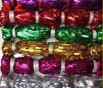 金銀絲彩色 彩色飾品金蔥帶 5CM寬包裝金蔥帶