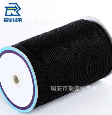 環(huán)保有色PP繩 丙綸材質(zhì)鉤針帶 2-6MM織帶 手提繩尼龍繩束口繩