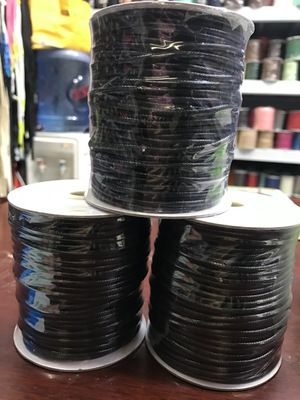 韓國蠟線3.0mm黑色環保蠟繩飾品配件